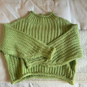 Princess Polly green sweater